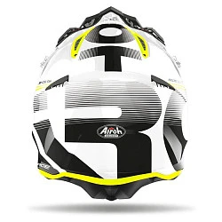 Airoh Aviator Ace Nemesi White Gloss шлем внедорожный