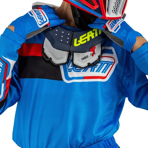 Leatt 3.5 Ride Kit Junior 2025 PitBoard Royal комплект подростковый, мотоштаны + джерси