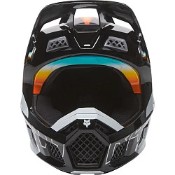 Fox Racing V3 RS 2022 Relm Black/White шлем кроссовый