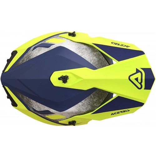 Acerbis Linear Yellow/Blue шлем внедорожный