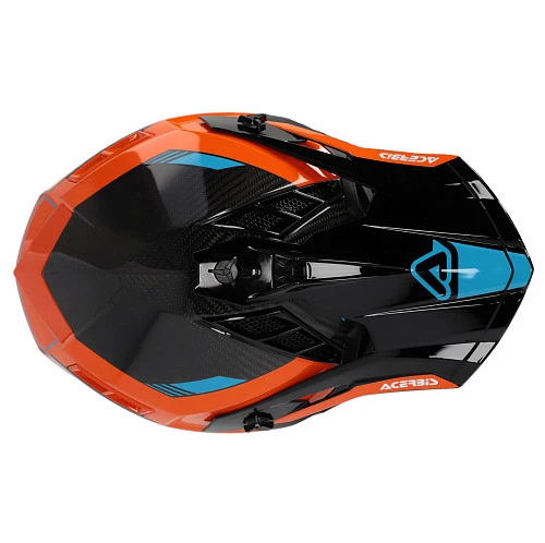 Acerbis Steel Carbon 22-06 Orange/Black шлем внедорожный