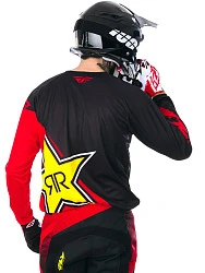 Fly Racing Kinetic Rockstar 2017 джерси, красно-черный