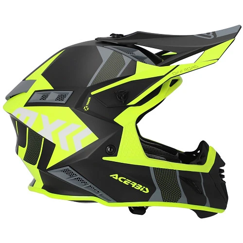 Acerbis X-Track 22-06 Black/Fluo-Yellow шлем внедорожный, черно-желтый
