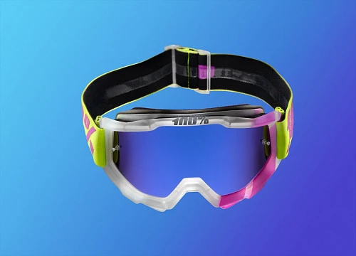 100% Accuri Tootaloo Mirror Blue Lens мотоочки