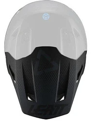 Leatt Moto 7.5 V21.1 козырек к шлему, бело-черный