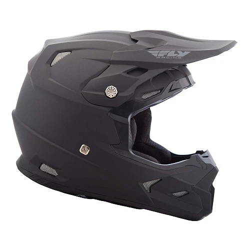 Fly Racing Toxin Solid 2021 шлем кроссовый, черный