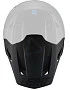 Leatt Moto 7.5 V21.1 козырек к шлему, бело-черный