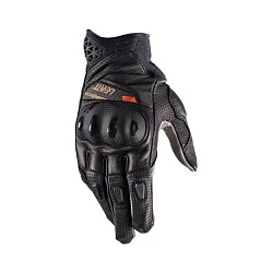 Leatt ADV X-Flow 8.5 Short Stealth мотоперчатки, черно-серый