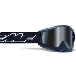 FMF Powerbomb Rocket Black мотоочки, зеркальная серая линза