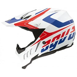 AGV AX-8 Evo Klassik шлем кроссовый, красно-сине-белый