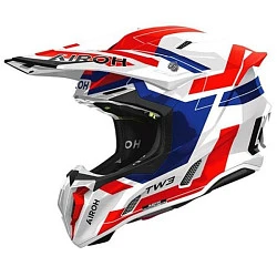 Airoh Twist 3 Dynasty Red/Blue Gloss шлем внедорожный