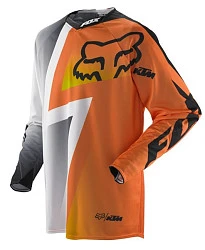 Fox Racing 360 KTM джерси, серо-оранжевый