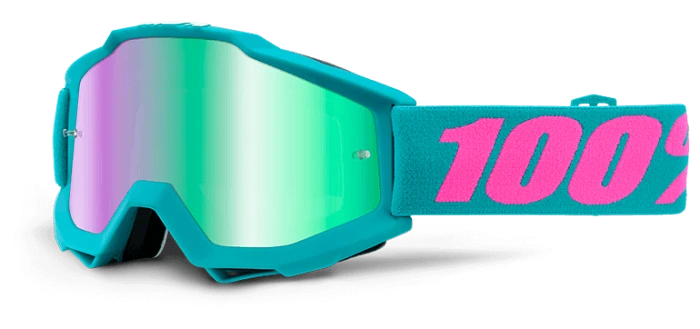 100% Accuri Passion Mirror Green Lens мотоочки