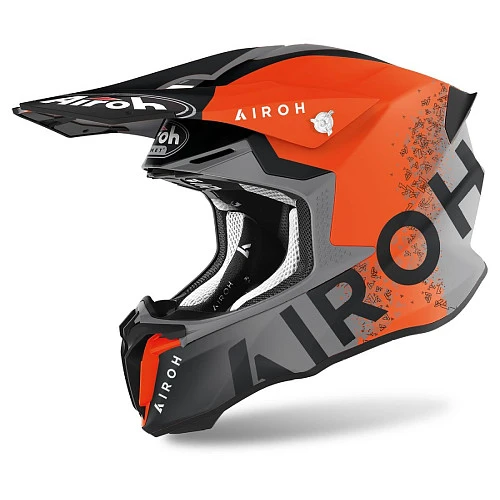 Airoh Twist 2.0 Bit Orange Matt шлем внедорожный, оранжевый матовый