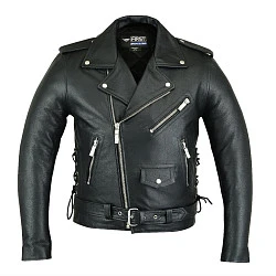 First M777 EAGLE Косуха мужская кожаная с орлом