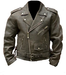 First M771BRN Косуха мужская кожаная, коричневый, XS-3XL