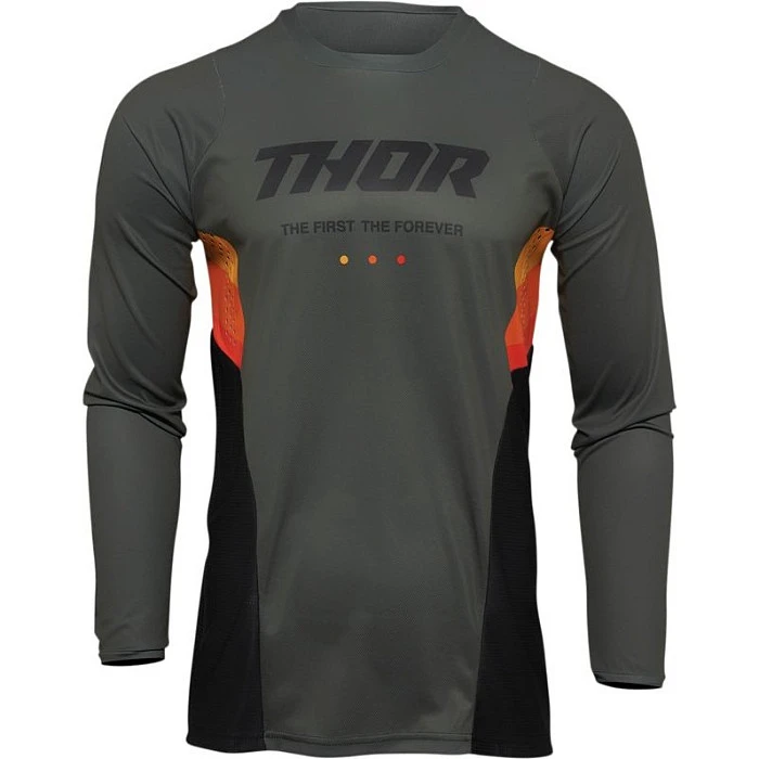 Thor Pulse React Army/Black джерси
