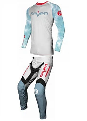 Seven Vox Ethika Youth Vapor джерси подростковая, бело-голубой