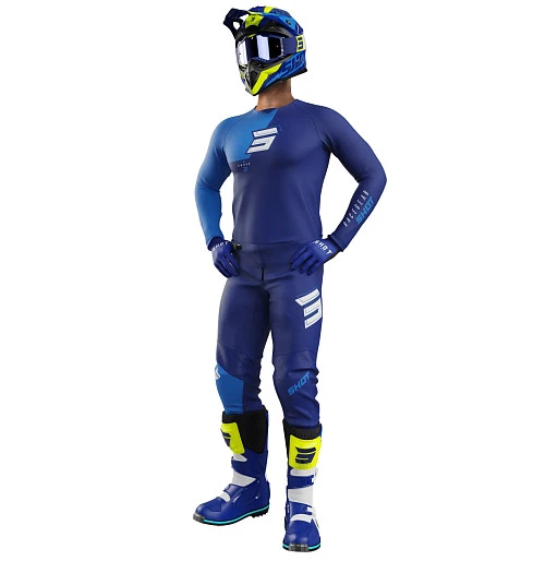 Shot Draw Squad Blue джерси, синий