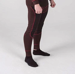 Hyperlook Siberia термобелье зимнее, кальсоны, коричнево-черный