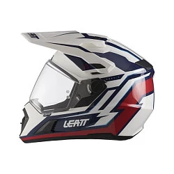 Leatt Kit ADV 7.5 Royal Blue/Red шлем + Vizion 2.5 мотоочки, сине-красный