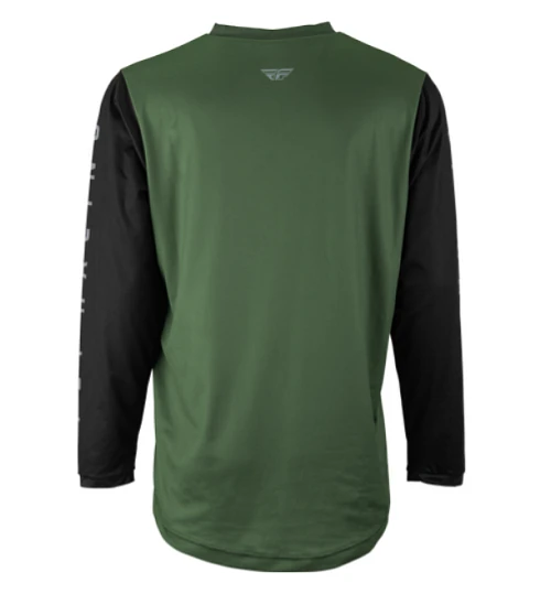 Fly Racing F-16 2023 Green/Black джерси, зелено-черный