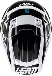 Leatt Kit Moto 7.5 V23 White шлем кроссовый + Velocity 4.5 мотоочки