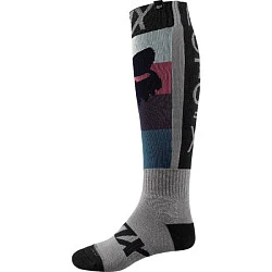 Fox Coolmax Thin Draftr Charcoal мотоноски, серо-черный