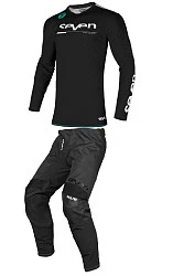 Seven Endure Avid/Rival Rampart Black/Black комплект