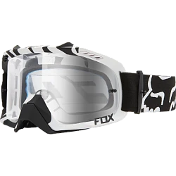 Fox Air Defence Black Zebra мотоочки, черно-белый
