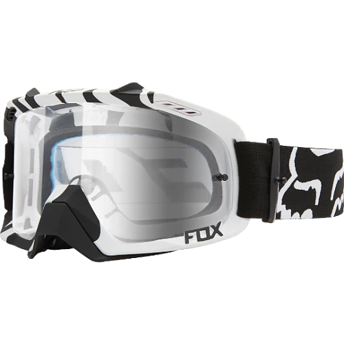 Fox Air Defence Black Zebra мотоочки, черно-белый