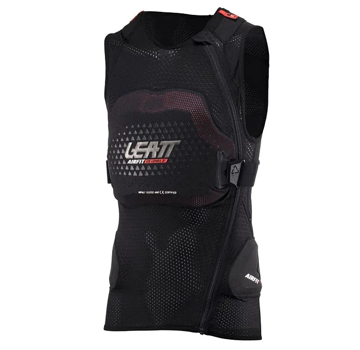 Leatt 3DF Airfit Evo Black моточерепаха без рукавов