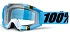 100% Accuri Blue Crystal/Clear Lens мотоочки, голубой