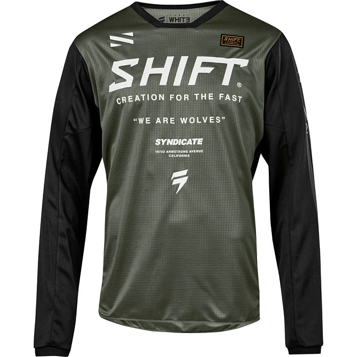 Shift White Muse Youth Smoke джерси подростковая