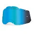 100% RC2/AC2/ST2 Replacement Lens Vented Dual Pane Mirror Blue линза