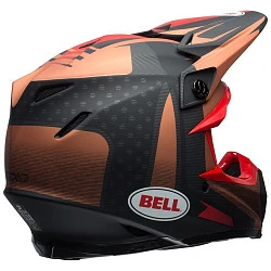 Bell Moto-9 Flex Matte Copper/Black Vice шлем кроссовый