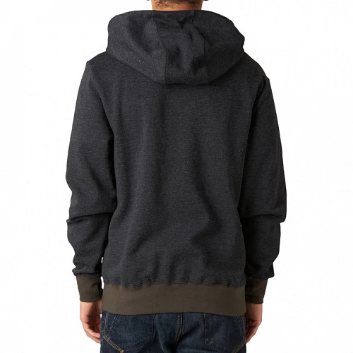 Fox Tainted Zip Fleece толстовка, черный