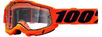 100% Accuri 2 Enduro Orange / Clear Dual Lens 