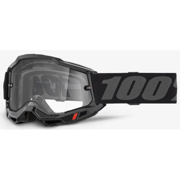 100% Accuri 2 Enduro Moto Black / Clear Lens мотоочки 100% Accuri 2 Enduro Moto Black / Clear Lens мотоочки