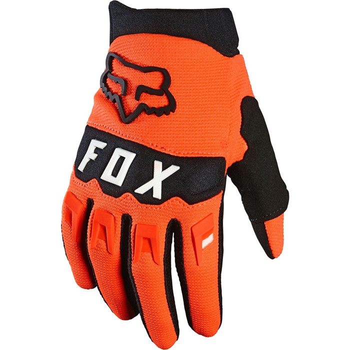 Fox Dirtpaw Youth Flow Orange мотоперчатки подростковые