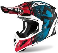 Airoh Aviator Ace Kybon Blue/Red Gloss  
