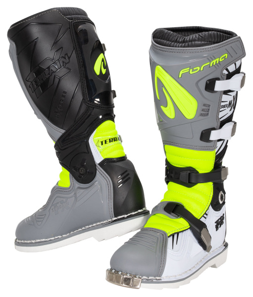 Forma Terrain TX Grey/White/Yellow/Fluo мотоботы Forma Terrain TX Grey/White/Yellow/Fluo мотоботы