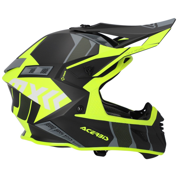 Acerbis X-Track 22-06 Black/Fluo-Yellow шлем внедорожный Acerbis X-Track 22-06 Black/Fluo-Yellow шлем внедорожный